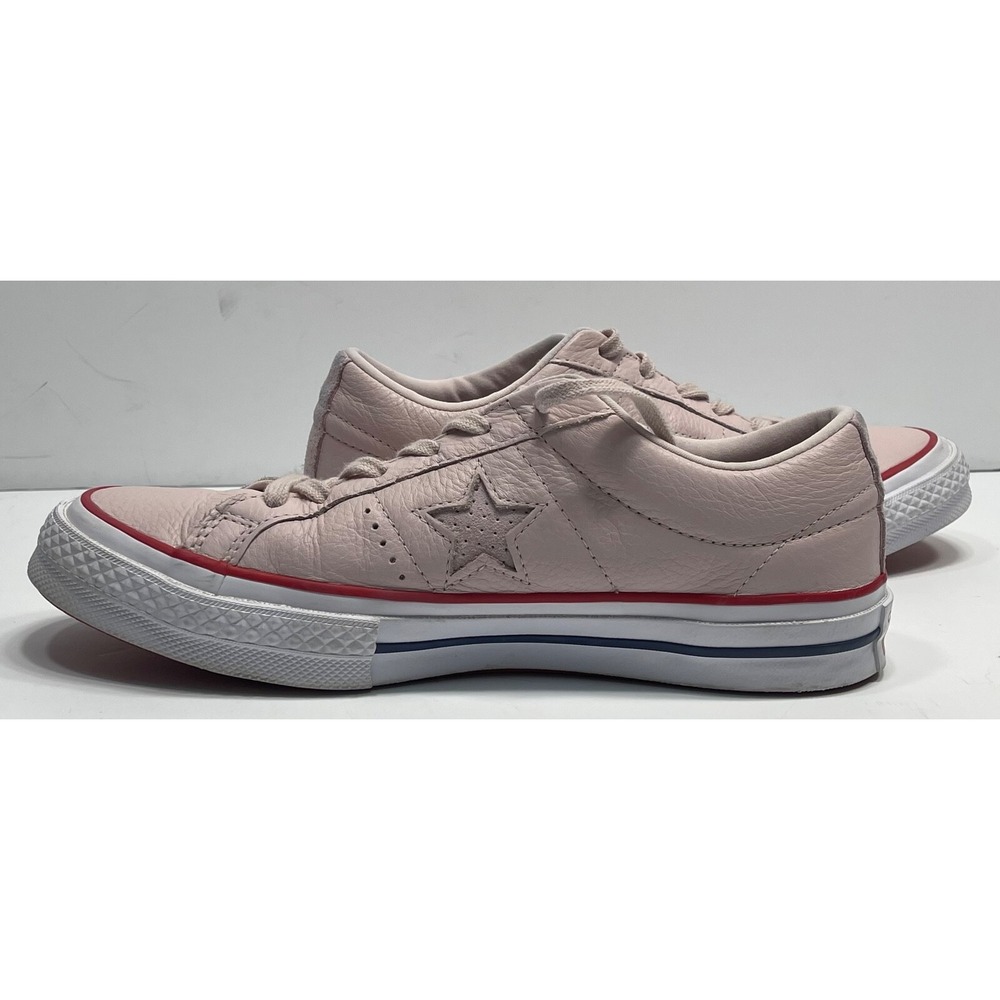 Converse Chuck Taylor‎ All Star Leather "Barely Rose" (160623) Low M 6.5/W-8 - Picture 7 of 9